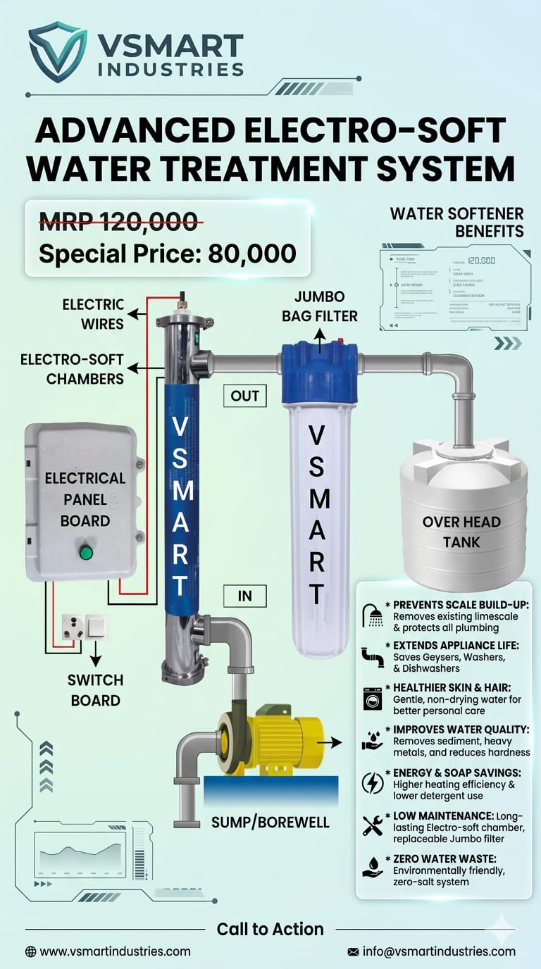 Advanced Electro-Soft Water Treatment System